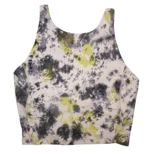 Lululemon Align High-Neck Tank Top Radial Tie Dye Longline Sports Bra Size 6